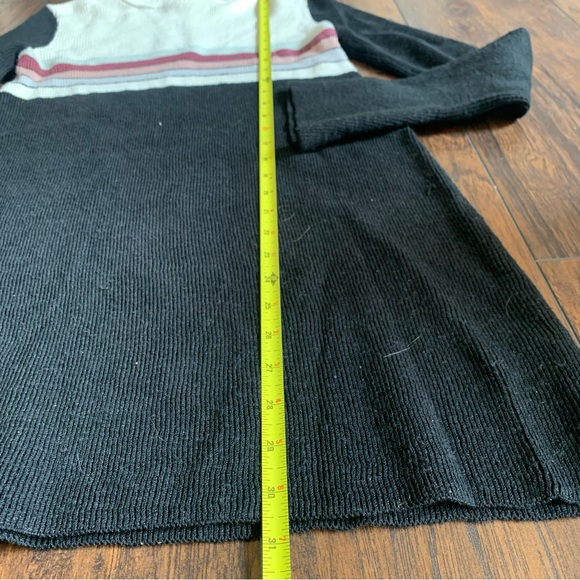 Free People Womens Colorblock Sweater Dress black - Picture 5 of 11